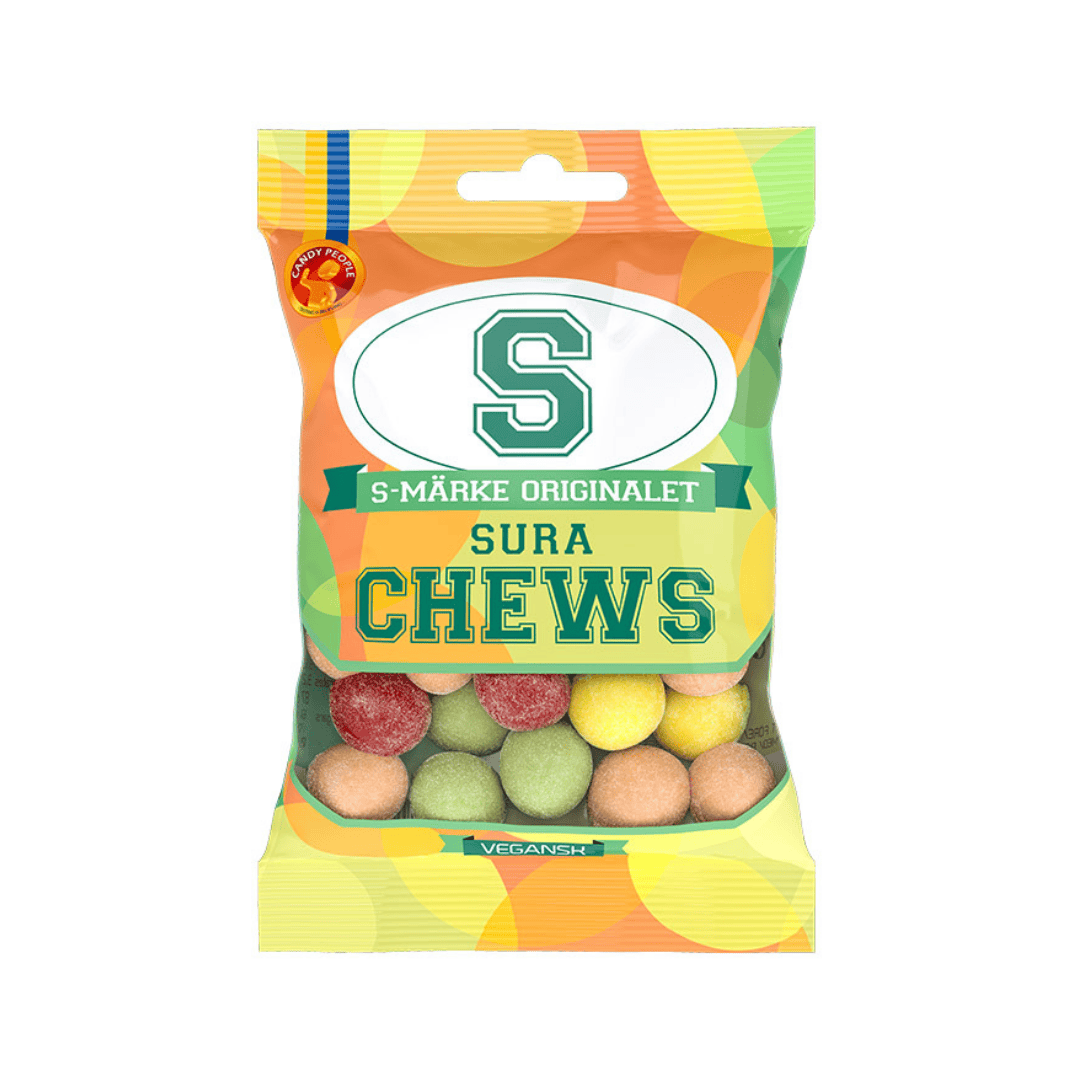 S-brand Super Sour Chews